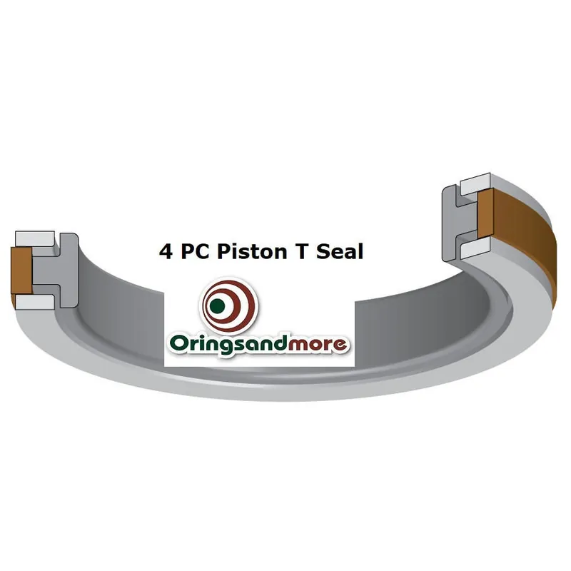 Metric Piston 4pc T-Seal Assembly 63x48x10.5mm