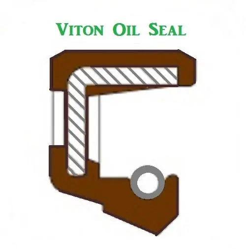 FKM Oil Shaft Seal 165 x 190 x 13mm Single Lip Price for 1 pc