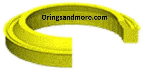 Metric Ribbed D Rod Wipers 150 x 162 x 7mm Price for 1 pc