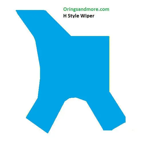 H Style Urethane Rod Wipers 117 x 127 x 5.5mm Price for 1 pc