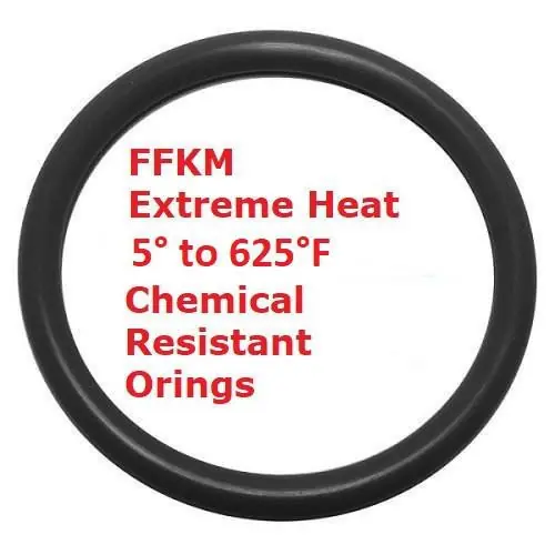FFKM 75 Black O-rings N896 Size 138