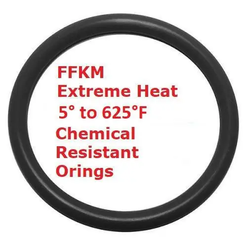 FFKM 75 Black O-rings N896 Size 104