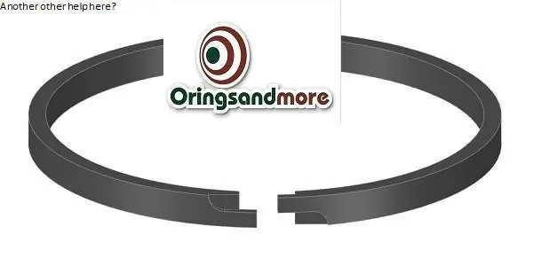 Metric Piston Ring Cast Iron 145x4x6mm