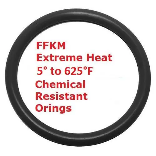 FFKM 75 Black O-rings N896 Size 108