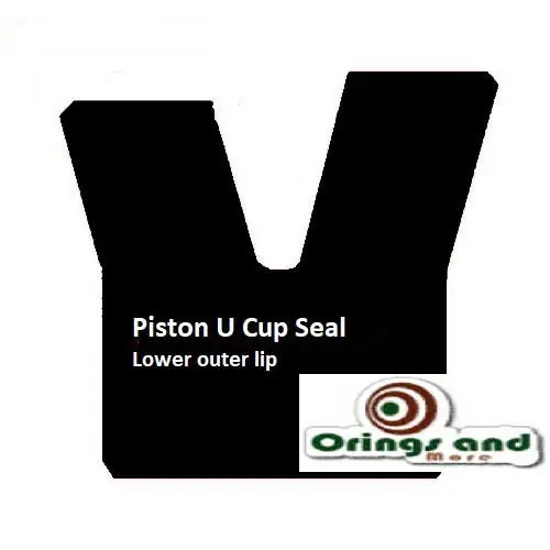 Piston U-Cup NBR 63mm OD x 50mm ID x 10mm Seal Price for 1 pc