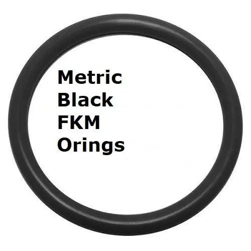 FKM O-ring 162 x 3mm Black Price for 1 pc