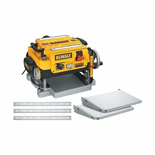 Dewalt DW735X Portable Planer 115V, Single-Phase, 15 A, 2 hp, 13 in Max. Wd, 6 in Max. Ht, 10,000 RPM