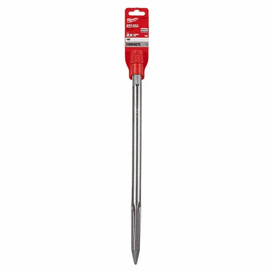 SK0017490-US20260630-101428-0 Milwaukee 48-62-4250 16 in SLEDGE SDS-MAX Bull Point Chisel