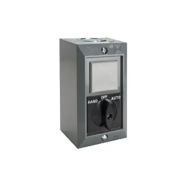 Square D 9001BG112 Push-Button Control Station Maintained, 2NO, Auto, Hand & Off