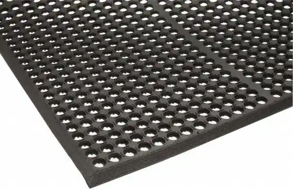 Pro-Safe 3937809203X5 Anti-Fatigue Mat 5‘ Long, 3‘ Wide, 1/2 Thick, Natural Rubber, Heavy-Duty