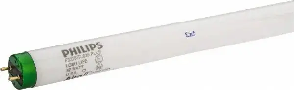 Philips 281675 Fluorescent Tubular Lamp 32 Watts, T8, Medium Bi-Pin Base PK30