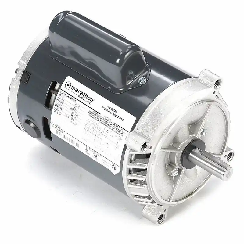 Marathon Motors 5KC36JN268X Jet Pump Motor Open Dripproof, Face Mounting, 1/2 HP, 3,450 Nameplate RPM, CW/CCW