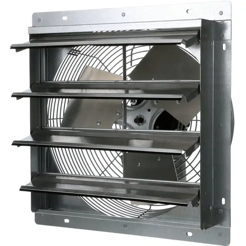 TPI CE16DS 16 In Blade, Direct Drive, 1/8 hp, 2,100, 1,900 & 1,700 CFM, Totally Enclosed Exhaust Fan