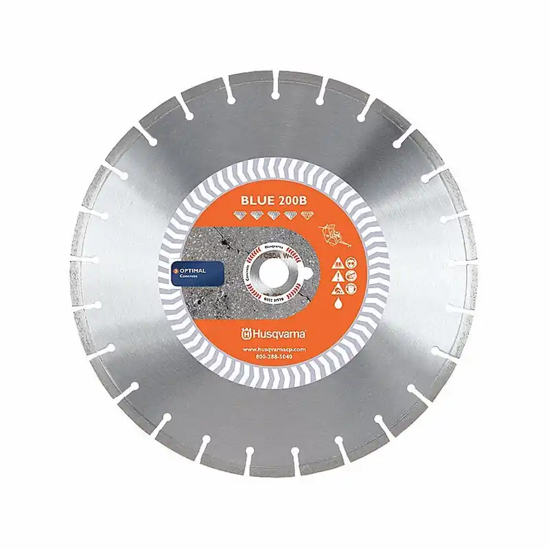 Husqvarna Blue200B-20 Diamond Saw Blade, Masonry, 20 in. Dia.