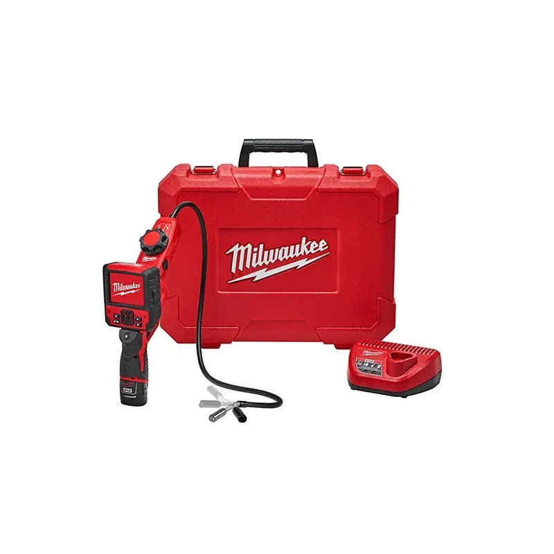 Milwaukee 2317-21 M12 M-SPECTOR FLEX 3‘ FT Inspection Camera Cable w/ PIVOTVIEW Kit
