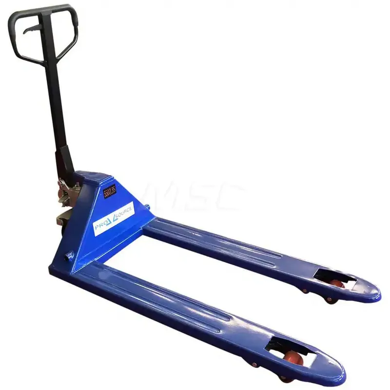 Pro-Source DF25L-1220 Power Pallet Truck 5,500 lb Capacity, 27″ OAW, 27″ Forks