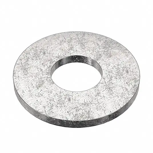KVM Tools U55410.050.0002 Flat Washer, Fits Bolt Size 1/2 in , Stainless Steel Plain Finish, 25 PK