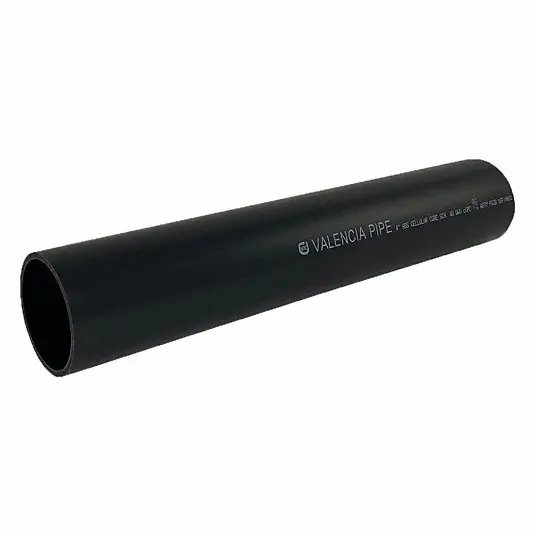 KVM Tools 29-410 4" x 10 ft. Non-Threaded ABS DWV Pipe Sch 40