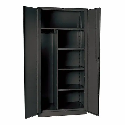 Halloway HW6CC0478-4CL 16 ga. ga. Steel Storage Cabinet, 60 in W, 78 in H, Stationary