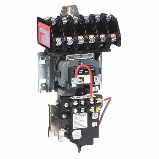 Square D 8903LXO60V02 120VAC Mechanically Held Lighting Contactor 6P 30A