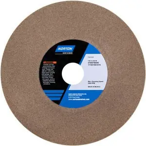 Norton 07660788286 Bench & Pedestal Grinding Wheel 8″ Dia, 1″ Thick, 1″ Hole Dia, Aluminum Oxide
