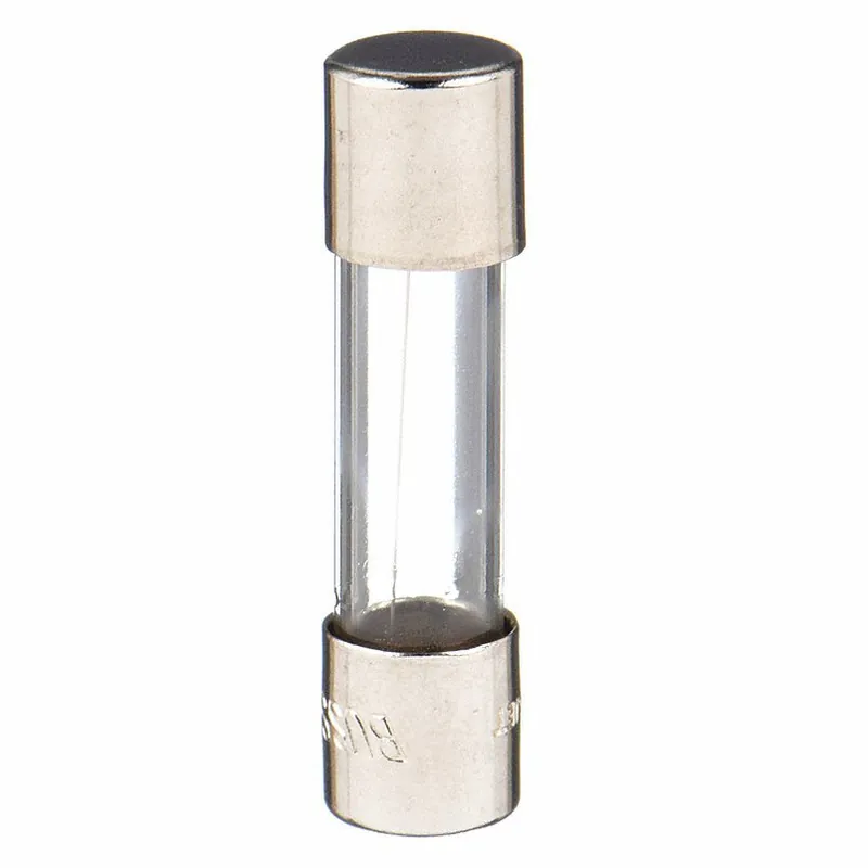 Bussman GMC-250-R Fuse, Time Delay, 250mA, GMC Series, 250V AC, Not Rated, 20mm L x 5mm dia PK5