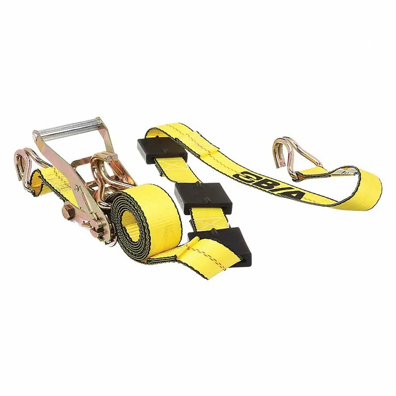 BA Products BA-R100 Tie Down Strap 10 ft Cargo Tie Down Lg, 2 in Cargo Tie Down Wd, 3,300 lb Working Load Limit, J-Hook