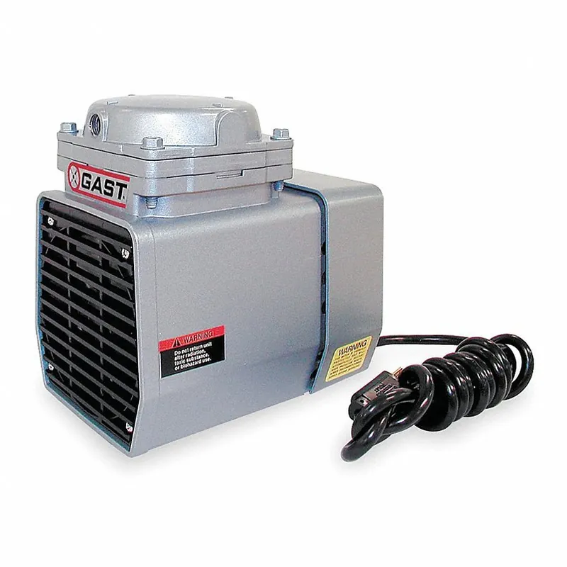 Gast DOA-P707-AA Compressr/Vacuum Pump, 1/8 HP, 60 Hz, 115V