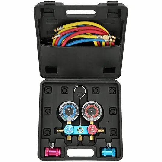 Supercool 37520-PC Mechanical Manifold Gauge Set, Type Auto