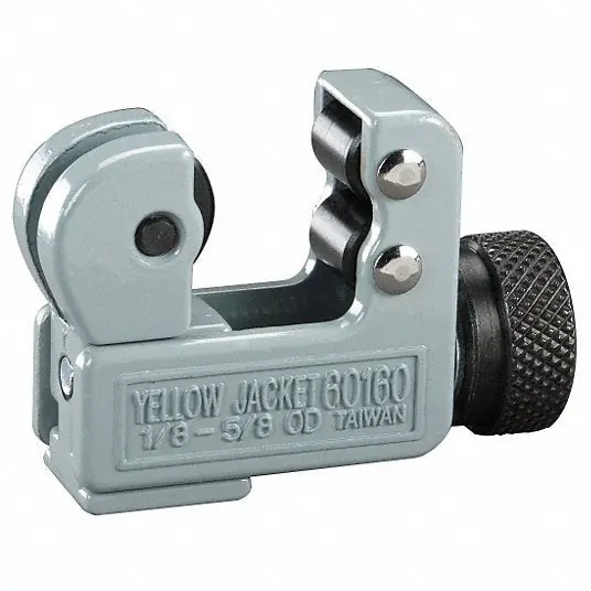 Yellow Jacket 60121 Tubing Cutter, 1/4" to 7/8" Cut Cap
