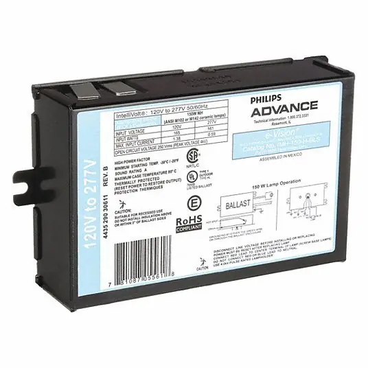 Advance IMH-150-H-BLS 150 W, 1 Lamp HID Ballast