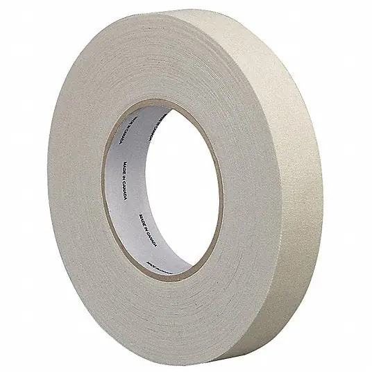 KVM Tools KV15C776 Cloth Tape, 1 In x 60 yd, 10.5 mil, White