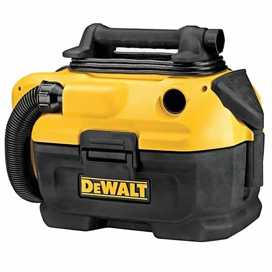 Dewalt DCV581H Portable Shop Vacuum 2 gal Tank Size, Plastic, 1 1/4 in Vacuum Hose Dia., Corded/Cordless