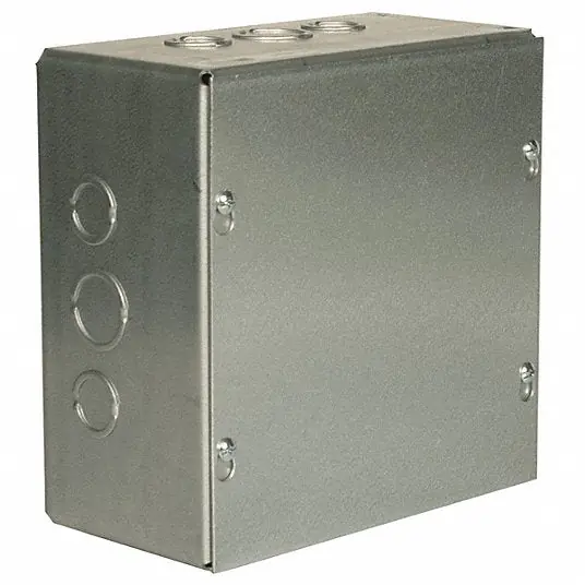 Wiegmann SC181808G NEMA 1 18.0 in H x 18.0 in W x 8.0 in D Wall Mount Enclosure