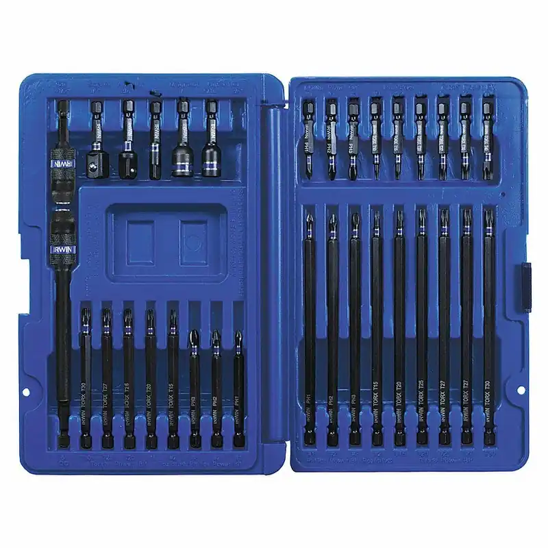 Irwin IWAF1334 Insert Bit, Steel, SAE, Metric, 1, 1/4", Hex