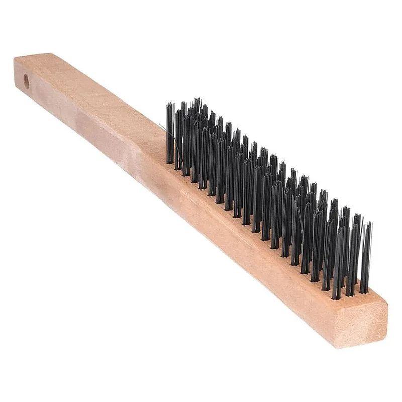 KVM Tools KV1VAF8 13-1/2" L Scratch Brush, Wood PK12