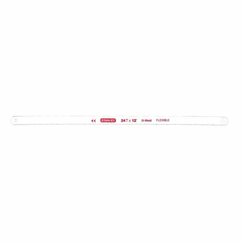 Stanley 15-631 Hacksaw Blade, 12 In, 24 TPI, Bi-metal