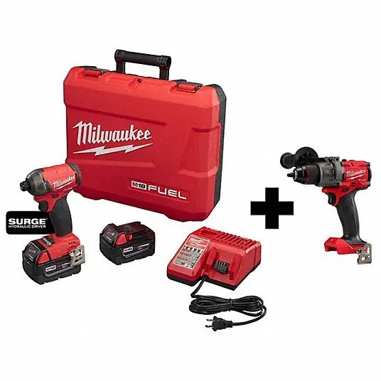 Milwaukee 2760-22, 2904-20 M18 SURGE 1/4"Driver Kit, M18 Hammer Drill