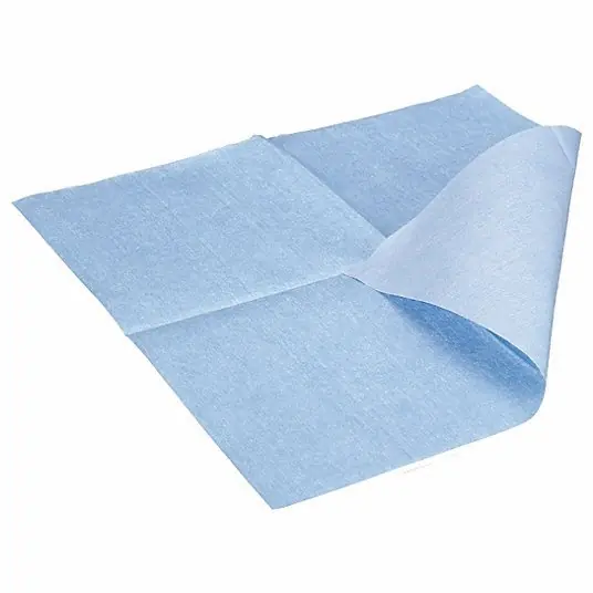 Techspray 2364-50 Cleaning Wipes Blue, 50 Sheets, 12 in x 12 in Sheet Size