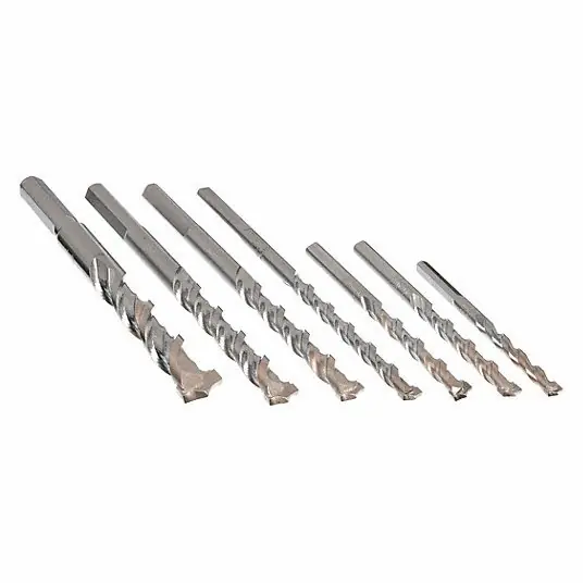 Dewalt DW5207 7-Pc. Premium Percussion Masonry Drill Bit Set