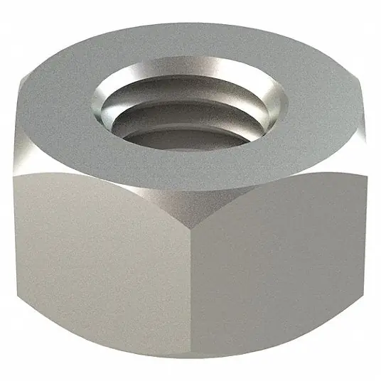 Fabory U22383.050.0001 Heavy Hex Nut, 1/2"-13, Stainless Steel, Grade 8, Plain, 300 PK