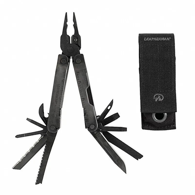 Leatherman 831105 Super Tool 300 Multi-Tool, Black, 19 Tools