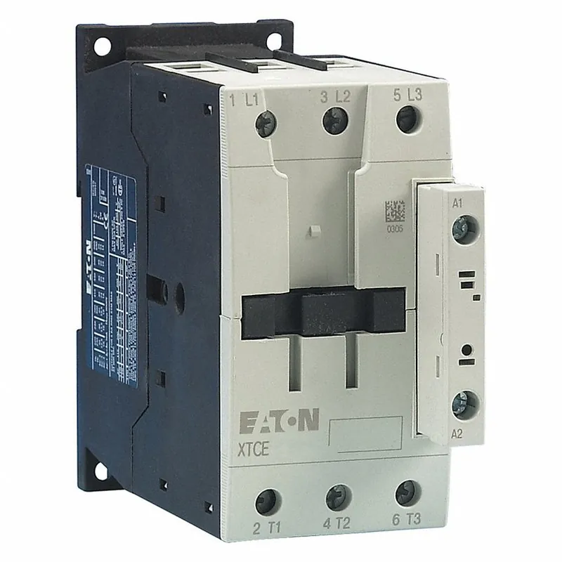Eaton XTCE065D00A IEC Magnetic Contactor, 3 Poles, 120 V AC, 65 A, Reversing No