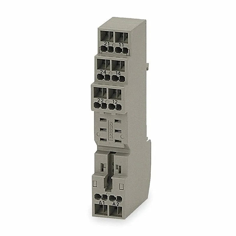 Omron P2RF-08-S Relay Socket, Finger Safe, Square, 8 Pin, 5A