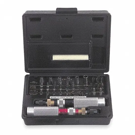 Utica KT-130 Torque Driver Set, 1/4", 20 to 100 in.-oz.