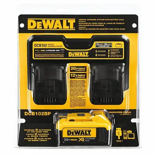DeWalt DCB102BP Battery Charger for Li-Ion 12V-20V