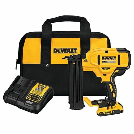 DeWalt DCN680D1 Brad, Combo, For 18 ga Nail Gauge, For 5/8 in to 2 1/8 in Nail Lg