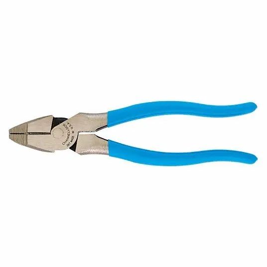 Channellock 367 Linemans Pliers, Carbon Steel, Jaw 1-1/4"L