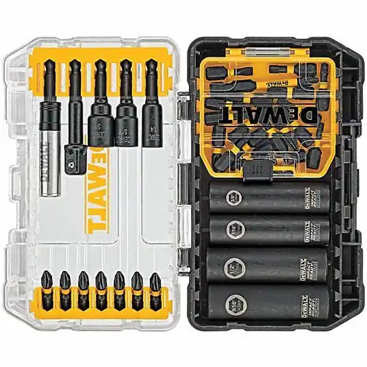 Dewalt DWA2T35IR FlexTorq(R) IMPACT READY(R) Screwdriving Bit Sets with ToughCase(R)+ System
