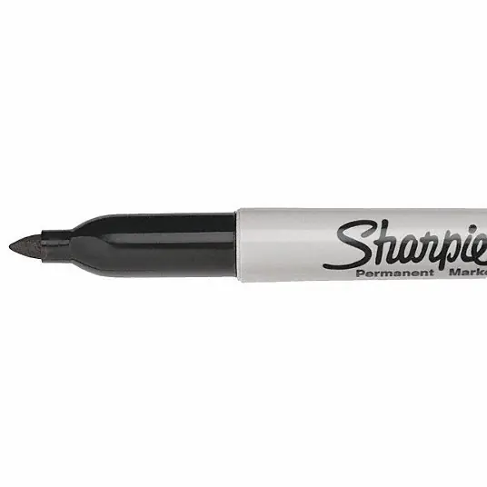 Sharpie 30001 Black Permanent Marker, Fine Tip, PK12